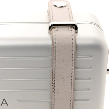 Christian Dior X RIMOWA Aluminum Personal Clutch On Strap Silver 11 of 13