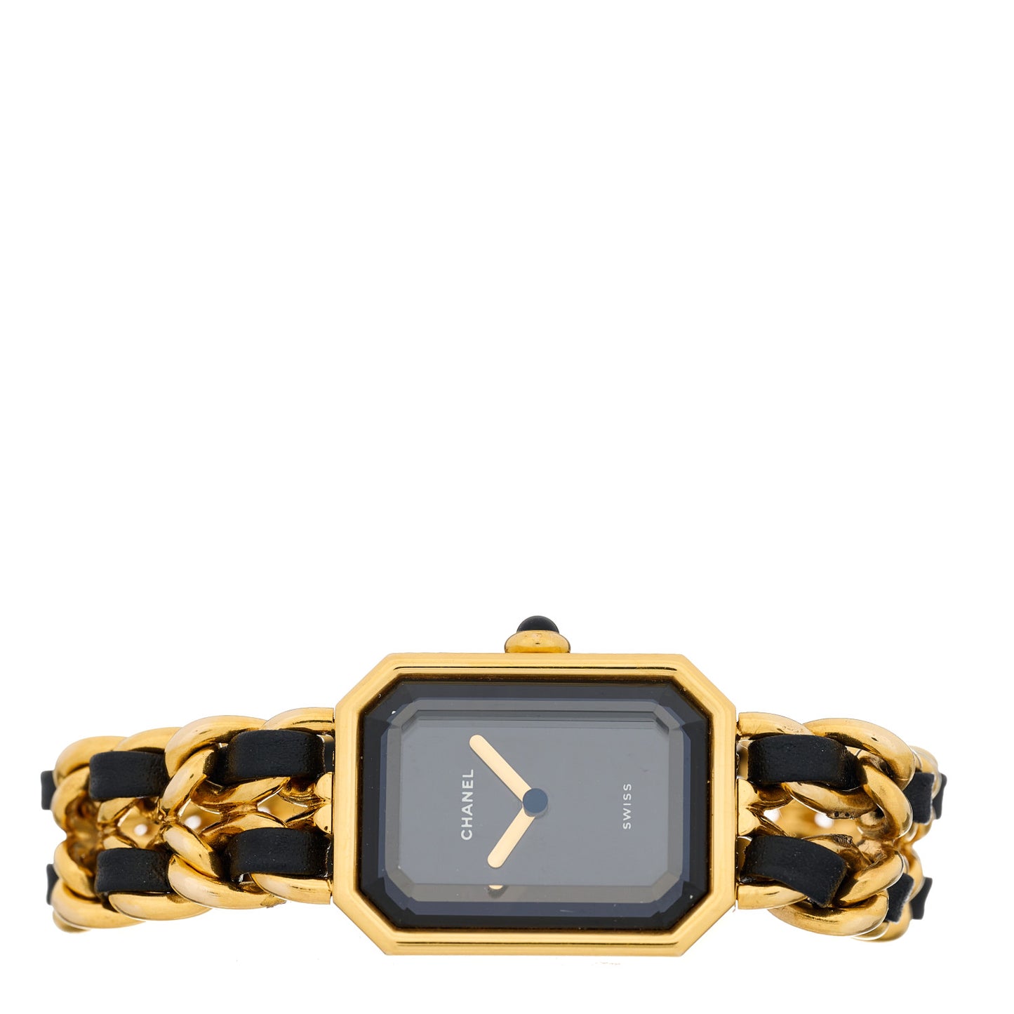 Stainless Steel Lambskin 20mm Chain Premiere Quartz Watch Gold M