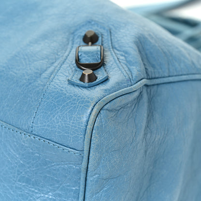 Balenciaga Agneau Classic Hardware Velo Bleu Indigo 11 of 17