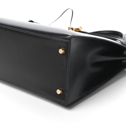 Hermes Box Kelly Sellier 35 Black 7 of 10