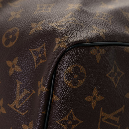 Louis Vuitton Monogram Macassar Keepall Bandouliere 45 9 of 11