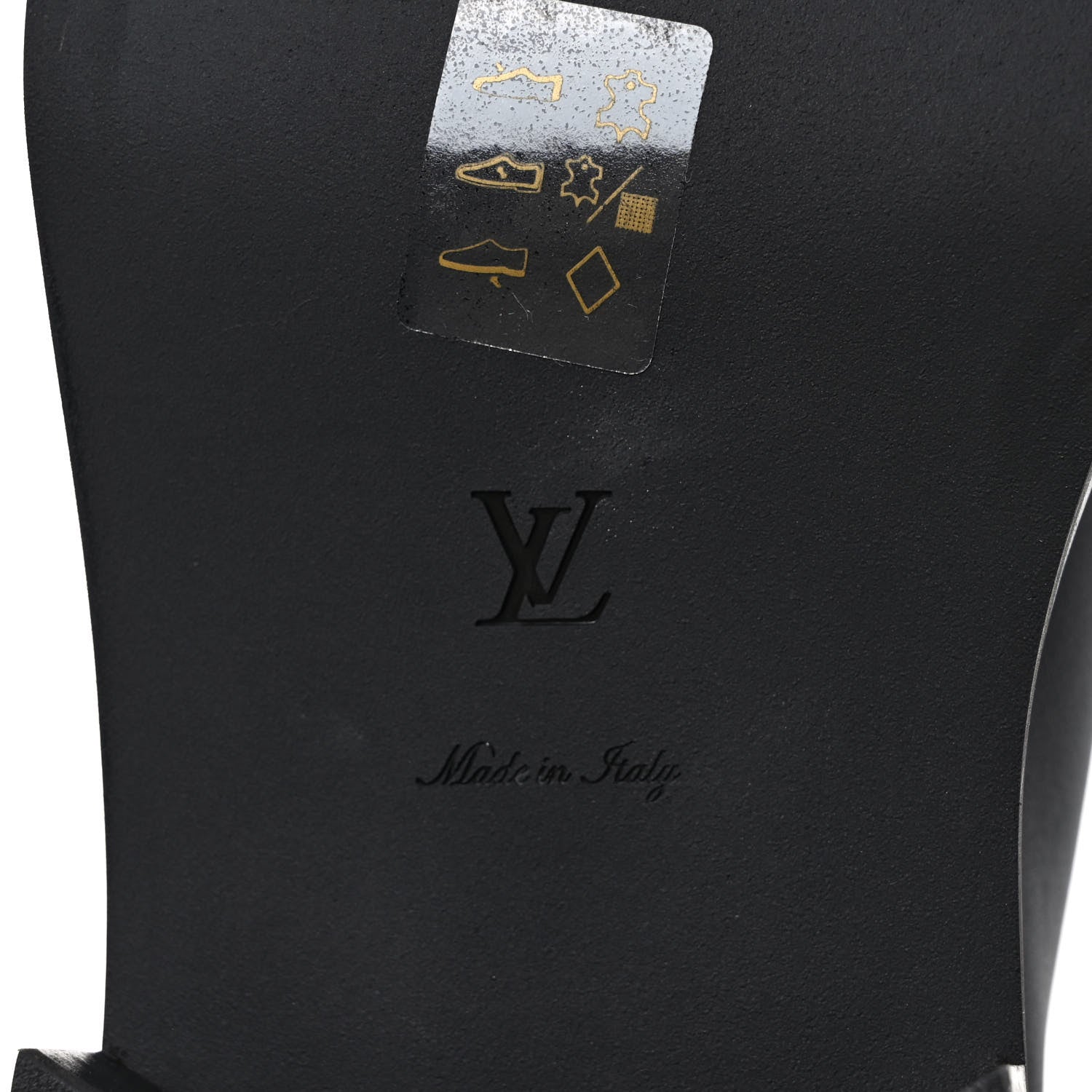 Louis Vuitton Calfskin Oversized Chain Academy Loafers 39.5 Black 6 of 7