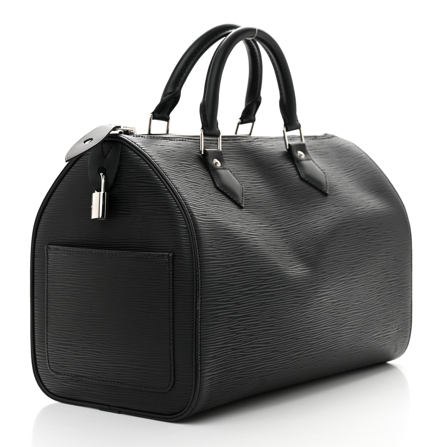 Louis Vuitton LOUIS VUITTON Epi Speedy 30 Black 3 of 12