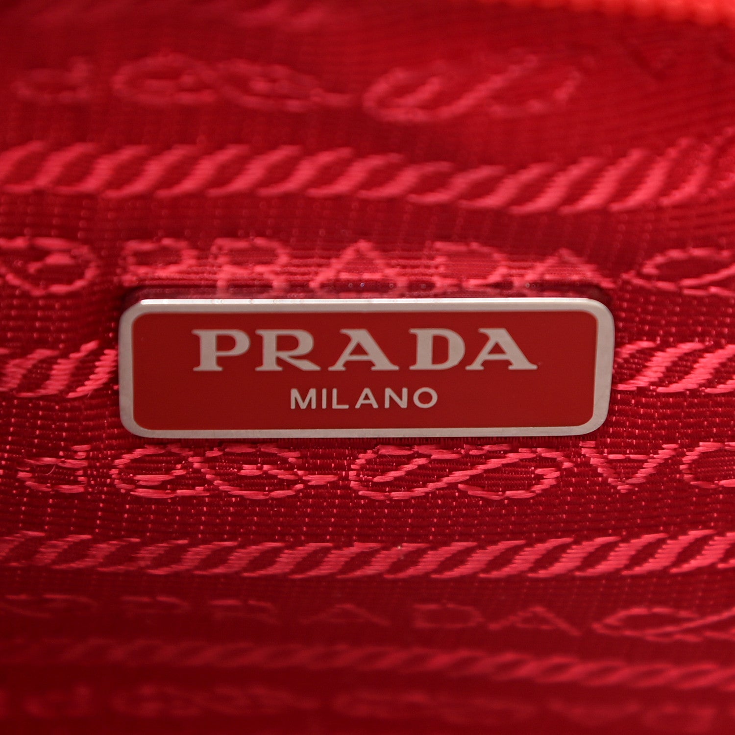 Prada Tessuto Nylon Mini Re-Edition 2000 Bag Rosso 6 of 9