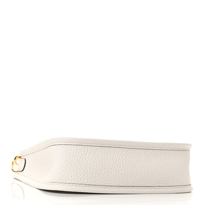 Hermes Taurillon Clemence Amazone Evelyne TPM New White 4 of 11