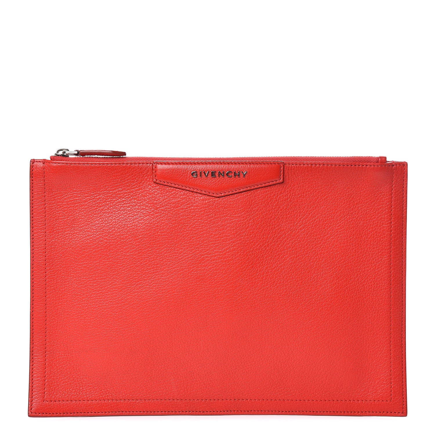 Givenchy Sugar Goatskin Medium Antigona Pouch Red 1 of 8