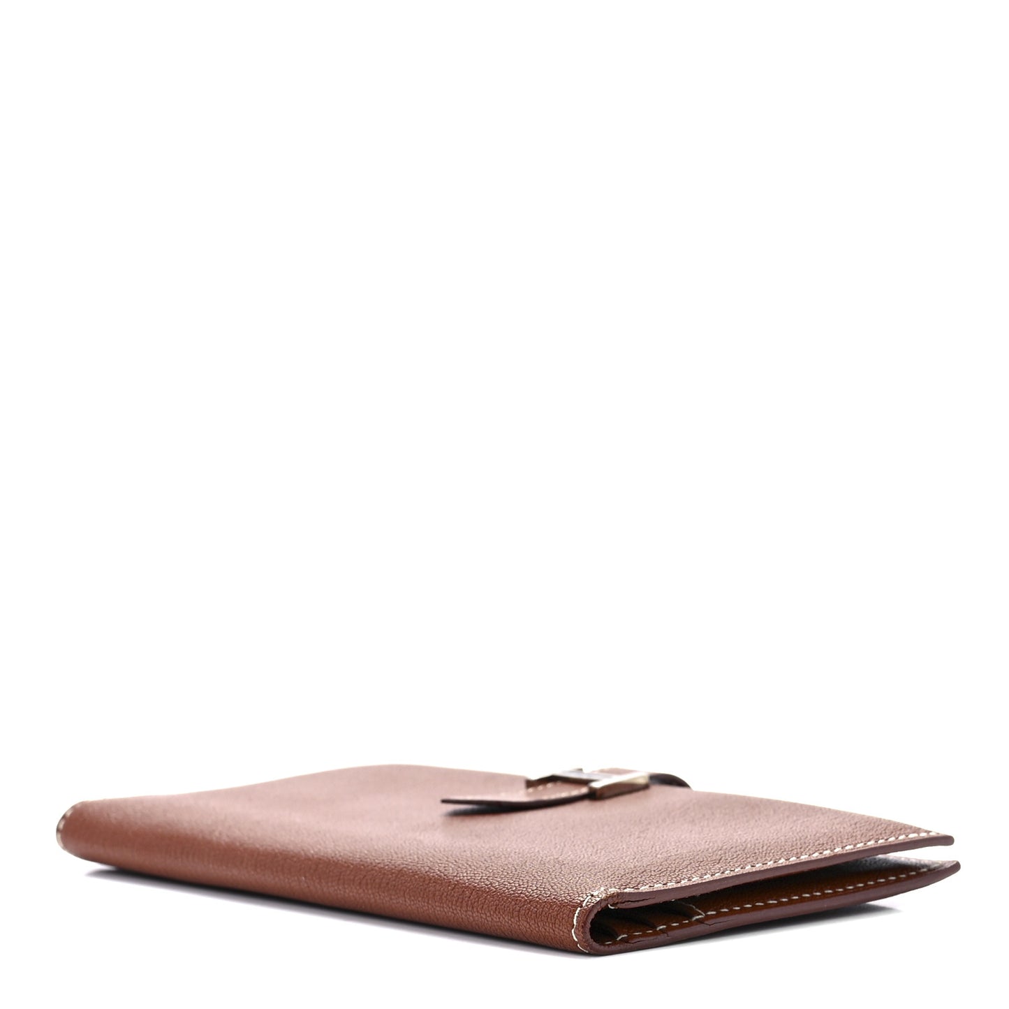Chevre Mysore Bearn Gusset Wallet Gold
