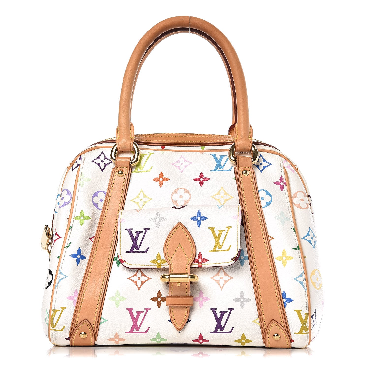 Louis Vuitton Monogram Multicolor Priscilla White 1 of 13