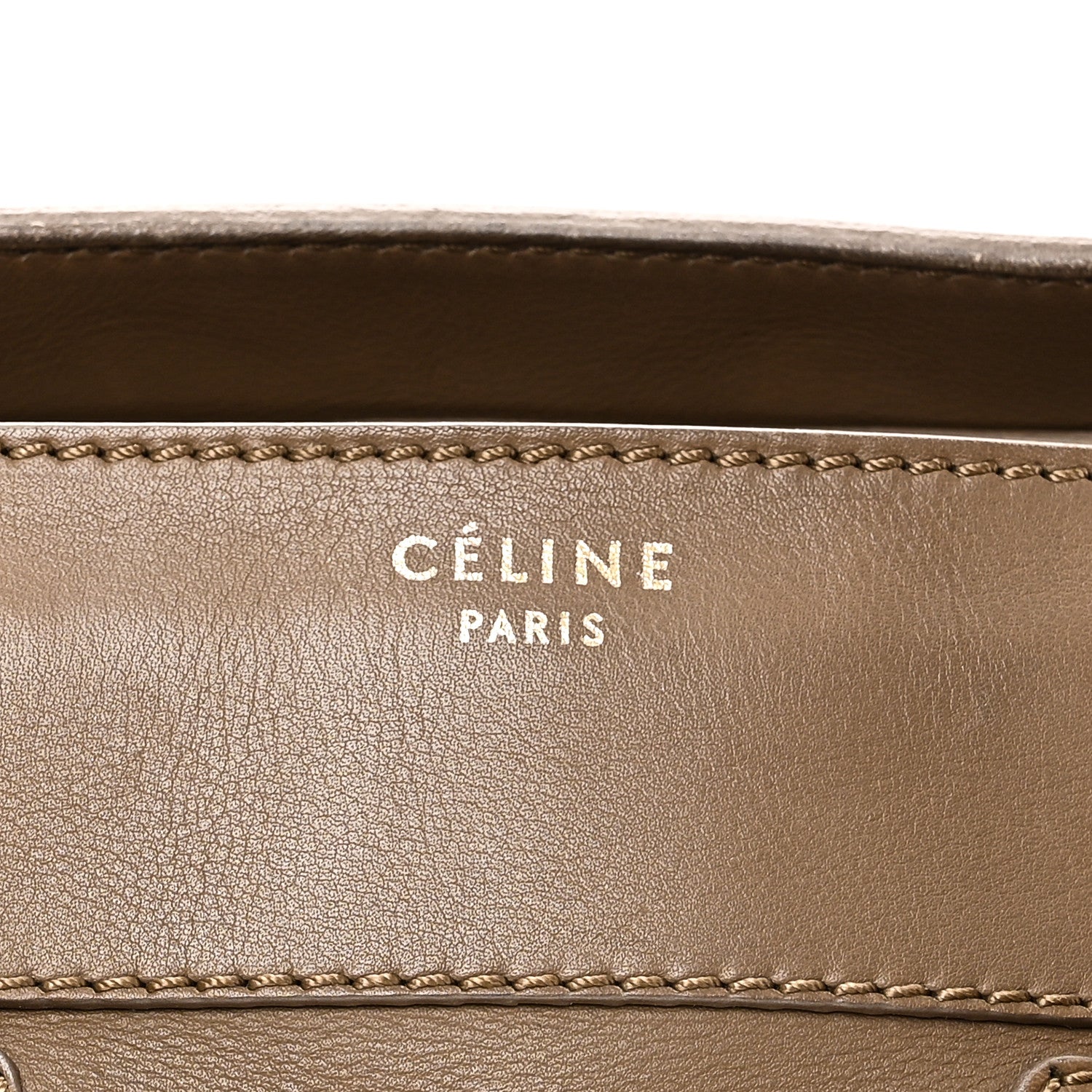 Celine Smooth Calfskin Mini Luggage Camel 6 of 10