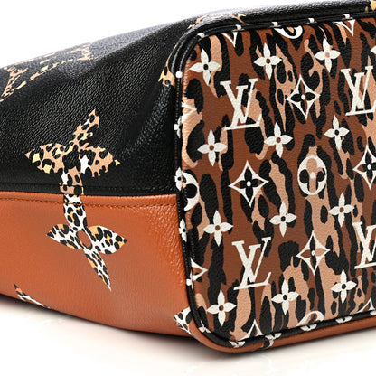 Louis Vuitton Monogram Giant Jungle Neverfull MM Black 11 of 14
