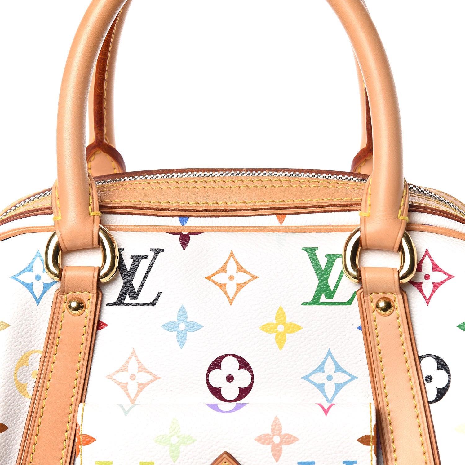 Louis Vuitton Monogram Multicolor Priscilla White 12 of 12
