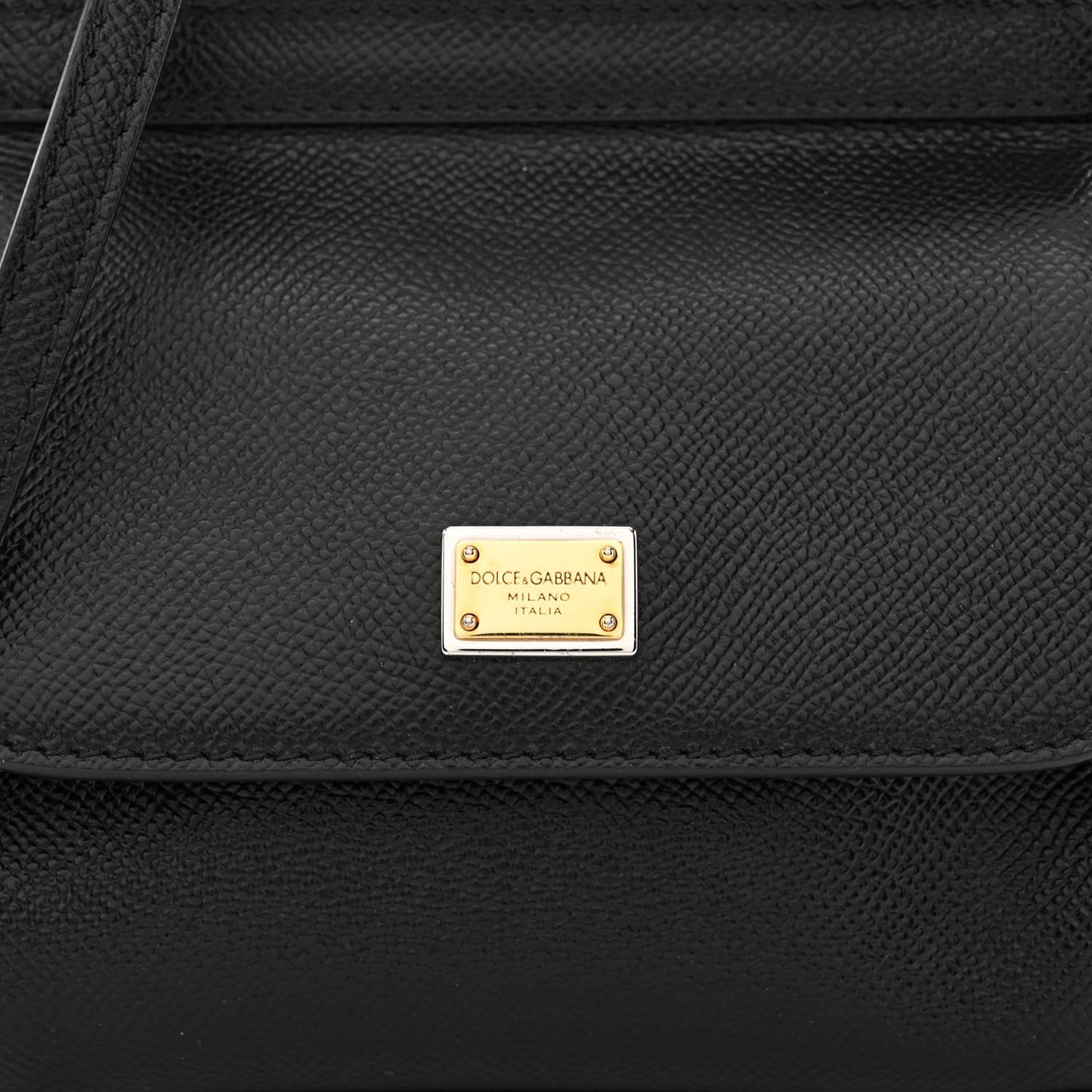 Dauphine Micro Miss Sicily Satchel Black