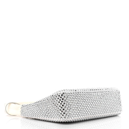 Prada Satin Crystal Mini Re-Edition 2000 Bag White 4 of 9