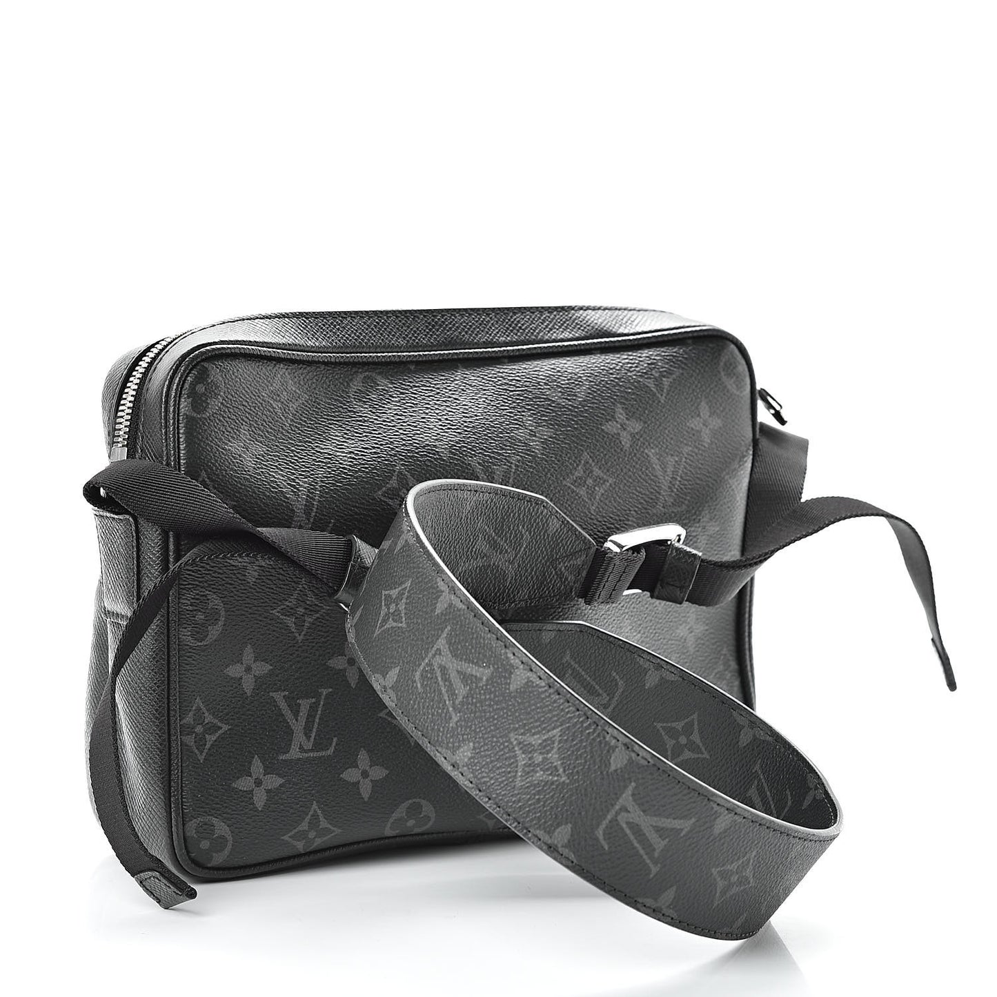 Taiga Monogram Eclipse Outdoor Messenger Black