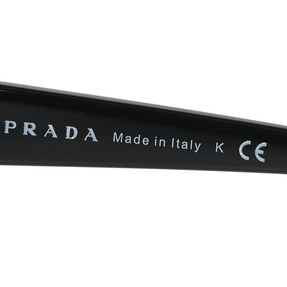 Prada Acetate Heritage Round Sunglasses SPR14N Black 5 of 7
