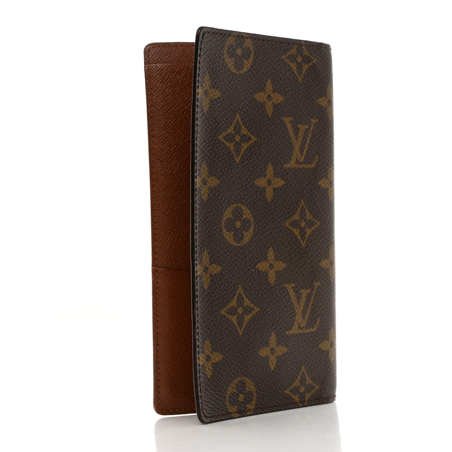 Louis Vuitton Monogram Porte Valeurs Checkbook Wallet 3 of 7