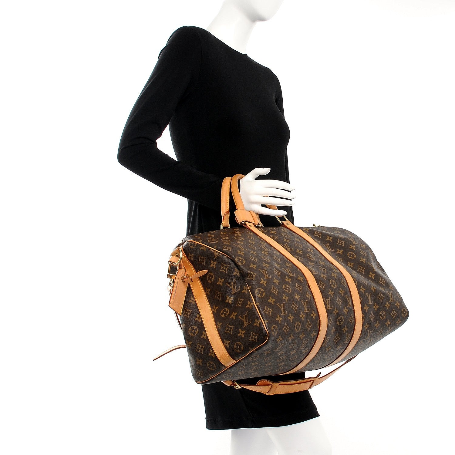 Louis Vuitton Monogram Keepall Bandouliere 50 2 of 15