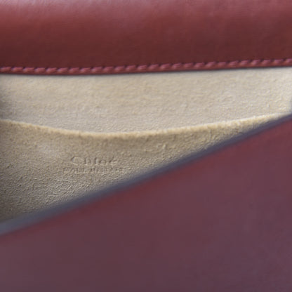 Chloe Calfskin Small Nile Bracelet Bag Sienna Red 6 of 13