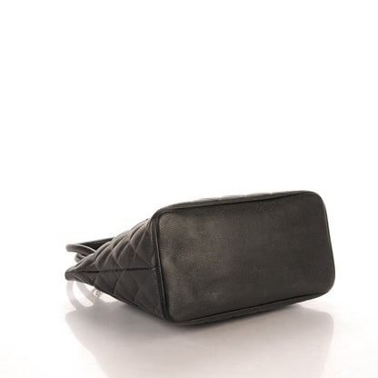 Chanel Caviar Quilted Medallion Tote Black 4 of 7
