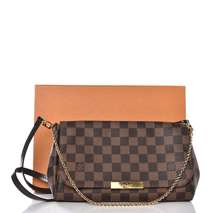 Louis Vuitton Damier Ebene Favorite MM 9 of 9