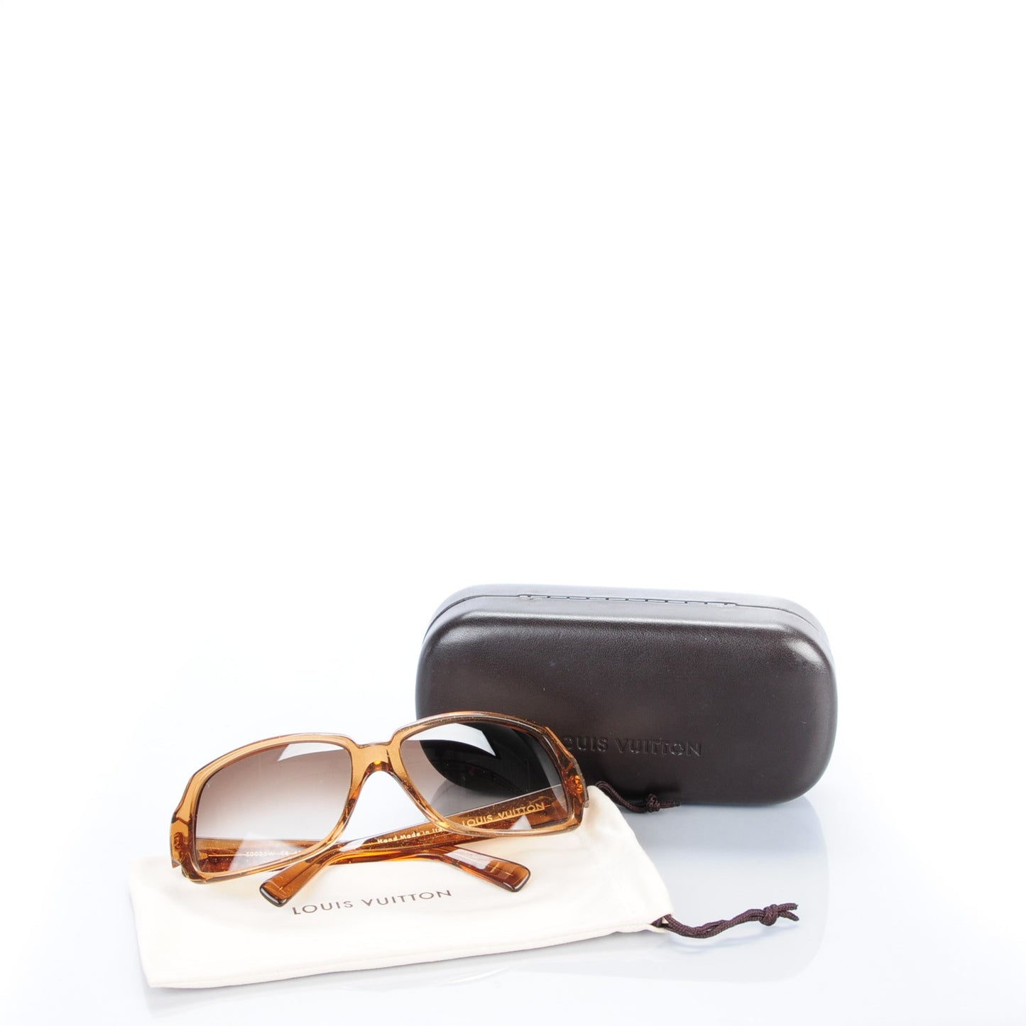 Acetate Obsession Carre Sunglasses Z0025W Glitter Honey