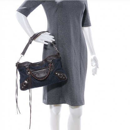 Balenciaga Denim First Chocolate 2 of 8
