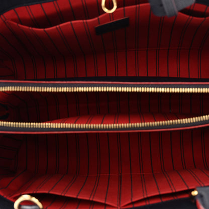 Louis Vuitton Empreinte Montaigne MM Marine Rouge 5 of 12