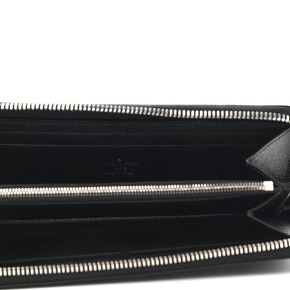 Louis Vuitton Epi Clemence Wallet Black 5 of 8