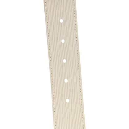 Louis Vuitton Epi Belt 90 36 Ivory 7 of 8