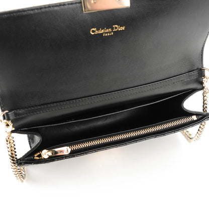 Christian Dior Patent Cannage Large Miss Dior Promenade Pouch Black 5 of 7