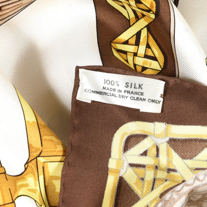 Hermes Silk Feux de Route Scarf 90 5 of 5