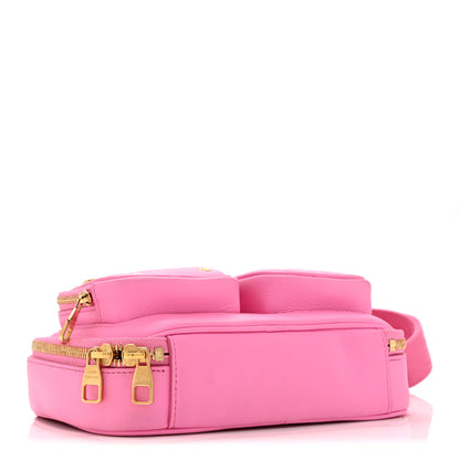 Louis Vuitton Calfskin Embossed Monogram Vuittamins Utility Crossbody Rose Violet 4 of 9