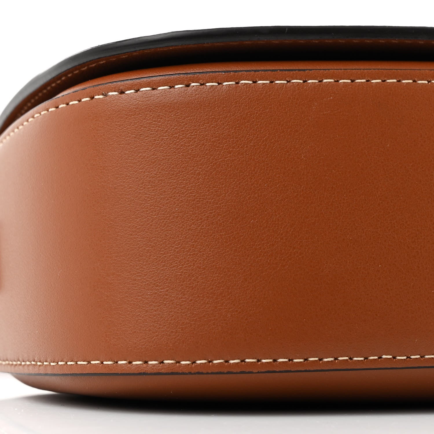 Celine Smooth Calfskin Tabou Shoulder Bag Tan 9 of 11