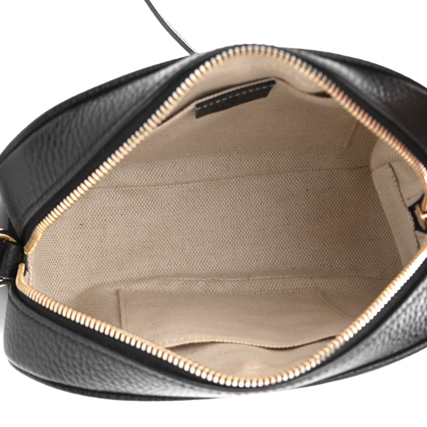 Gucci Pebbled Calfskin Small Soho Disco Bag Black 5 of 13