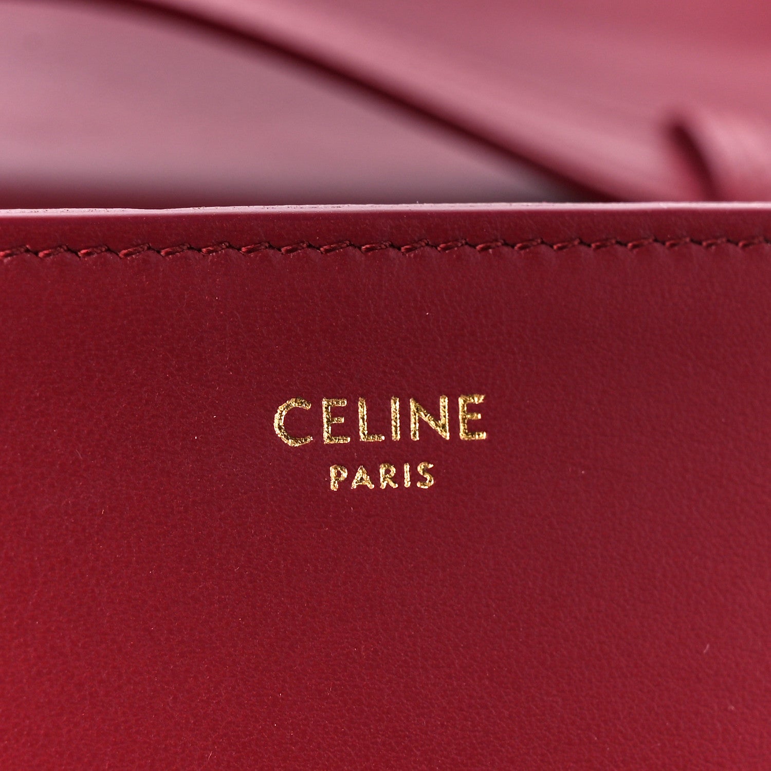 Celine Smooth Calfskin Medium Tabou Carmin 7 of 11