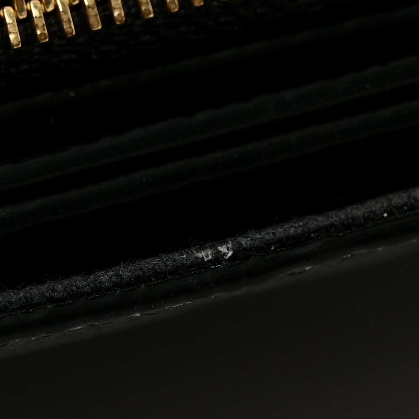 Empreinte Pochette Felicie Chain Wallet Black