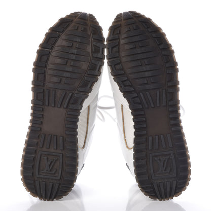 Louis Vuitton Calfskin Monogram Run Away Sneakers 38 White 5 of 14