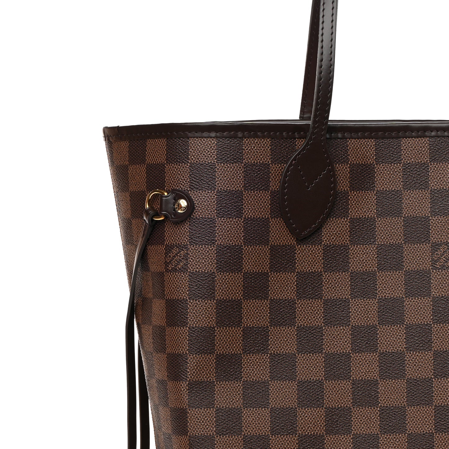 Damier Ebene Neo Neverfull MM Rose Ballerine