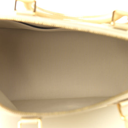 Louis Vuitton Vernis Alma GM Blanc Corail 5 of 15