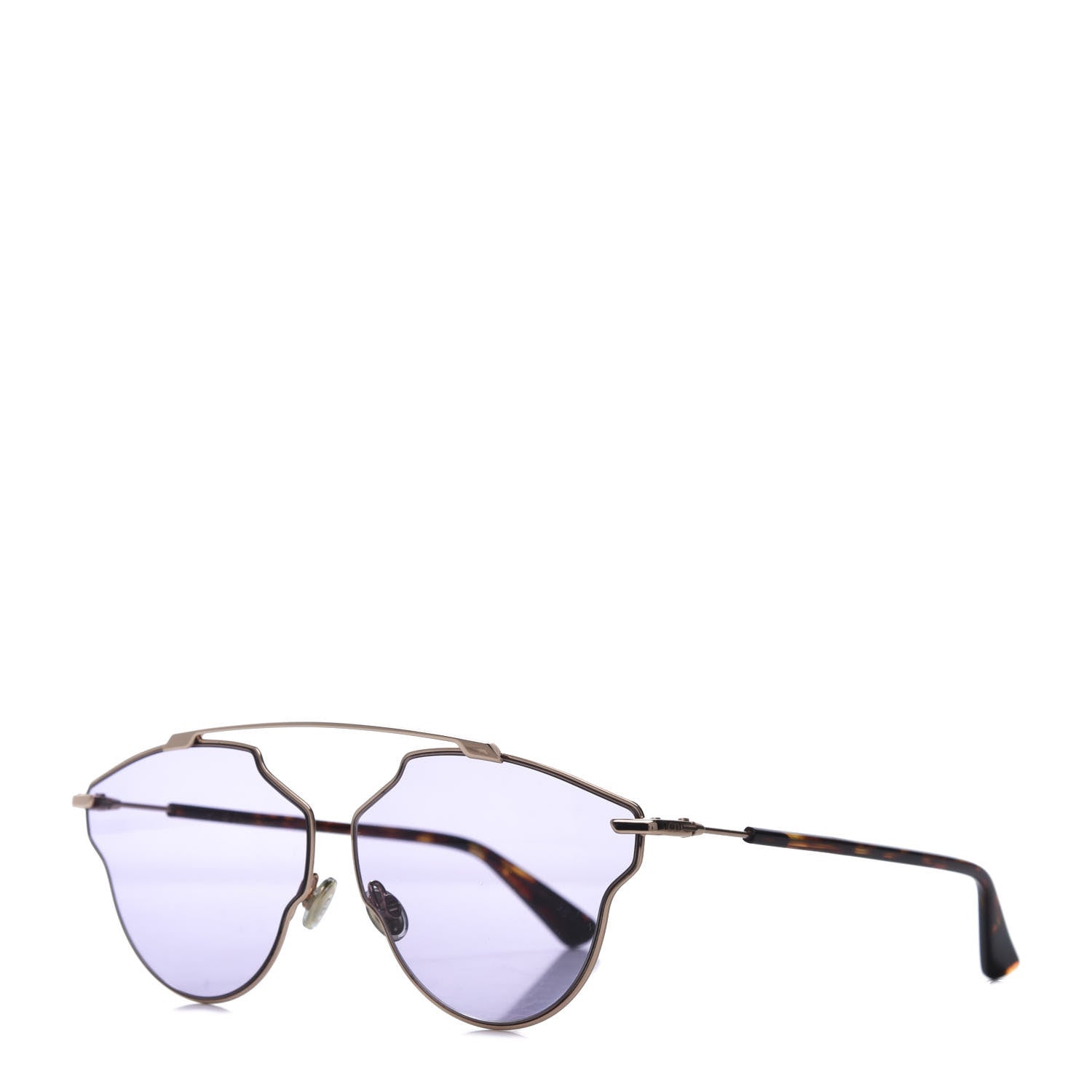 Christian Dior So Real Pop Sunglasses Rose Gold Purple 1 of 10