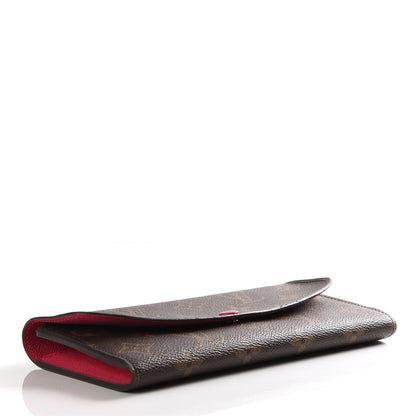 Louis Vuitton Monogram Emilie Wallet Hot Pink 3 of 11