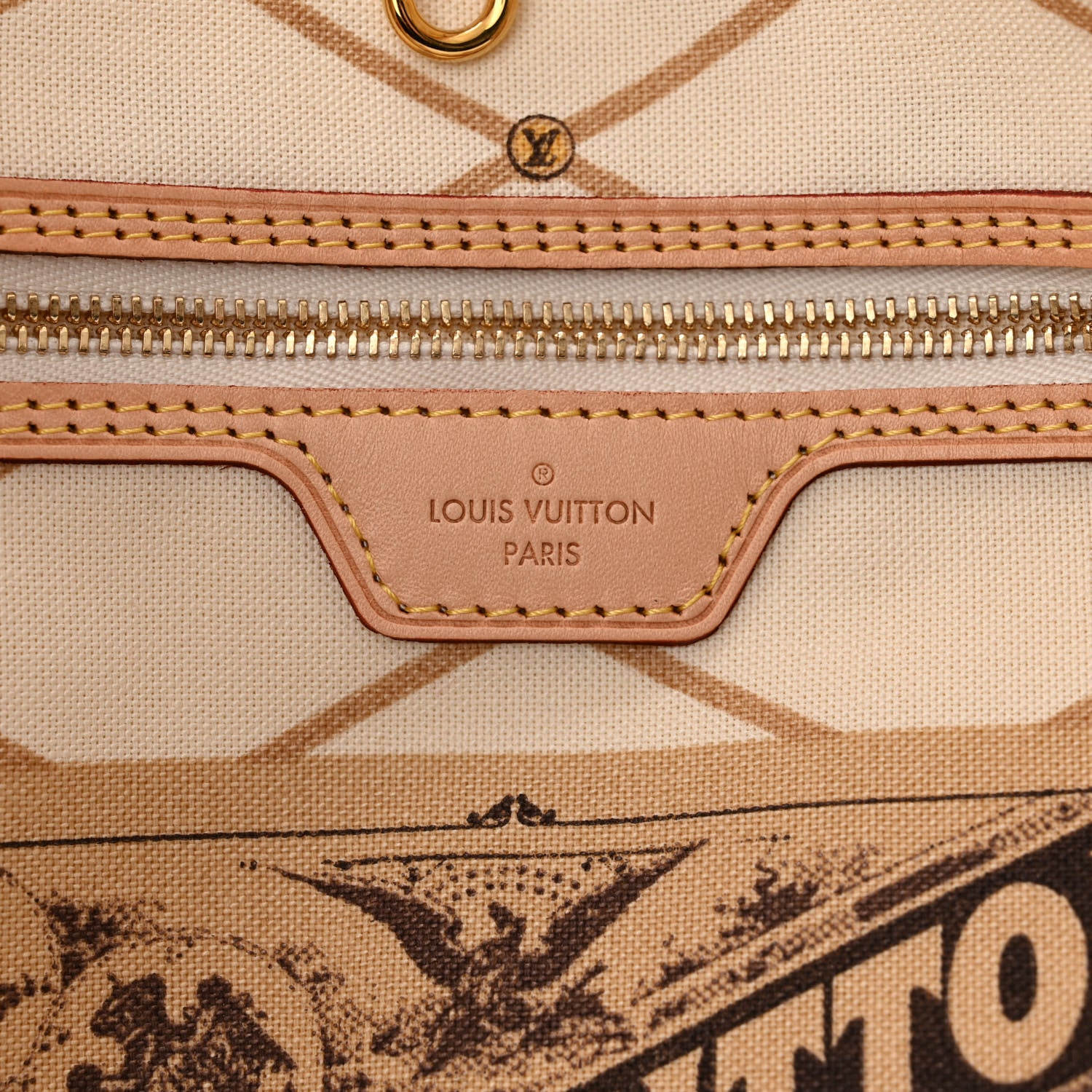 Louis Vuitton Damier Azur Summer Trunks Neo Neverfull MM 6 of 11