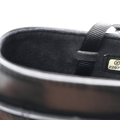 Chanel Lambskin Quilted Chain Around Phone Holder Black 7 of 10