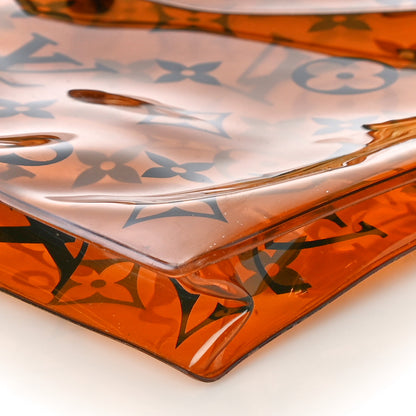 Louis Vuitton PVC Monogram Printed Envelope Pouch Orange 8 of 8