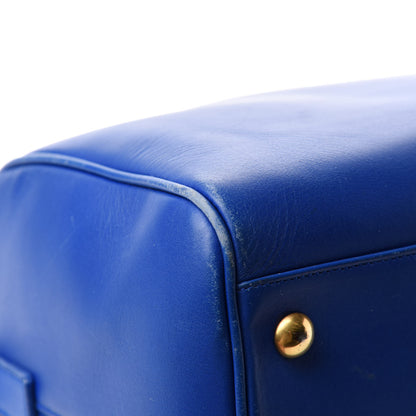 Saint Laurent Calfskin Classic Duffle 6 Blue 8 of 18
