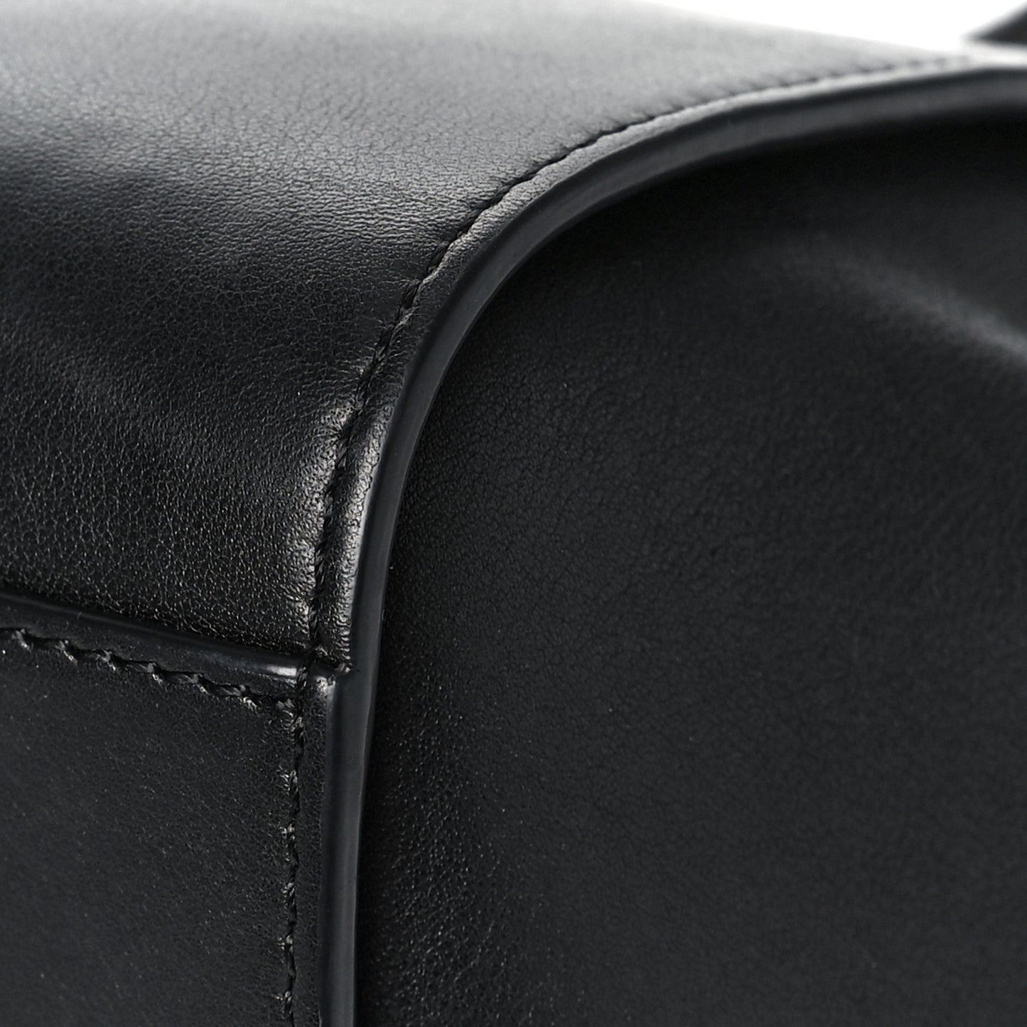Calfskin Mini Hammock Shoulder Bag Black