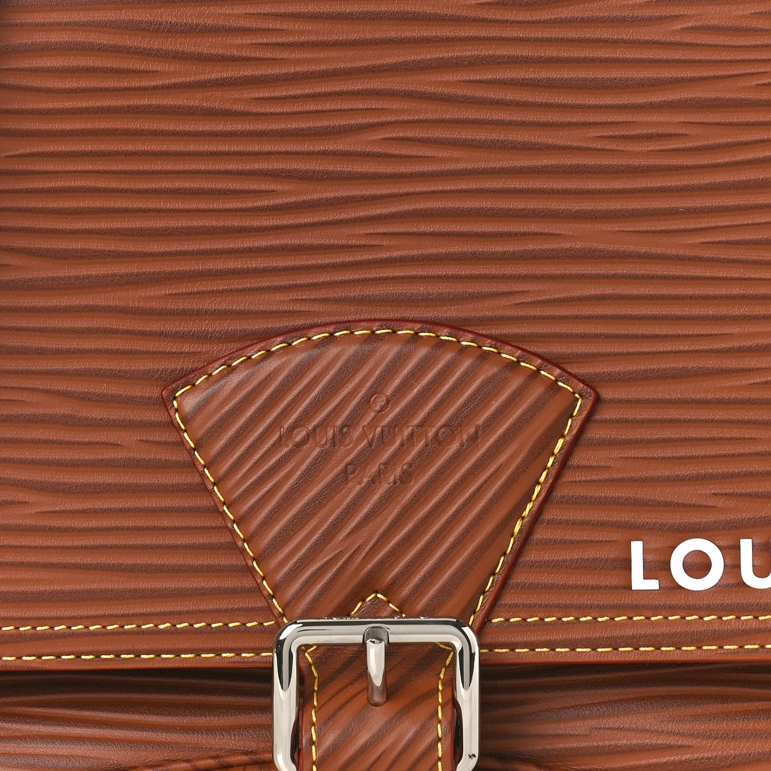 Louis Vuitton LOUIS VUITTON Epi Montsouris Messenger Cognac 7 of 9