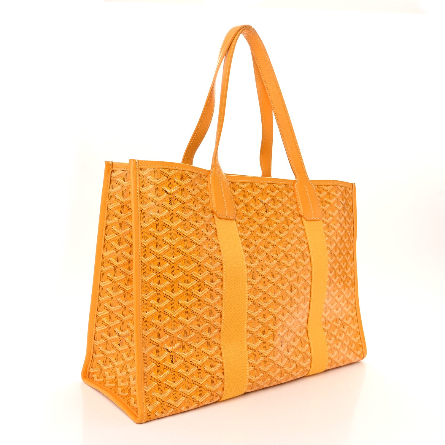 Goyard Goyardine Villette Tote Yellow 3 of 11