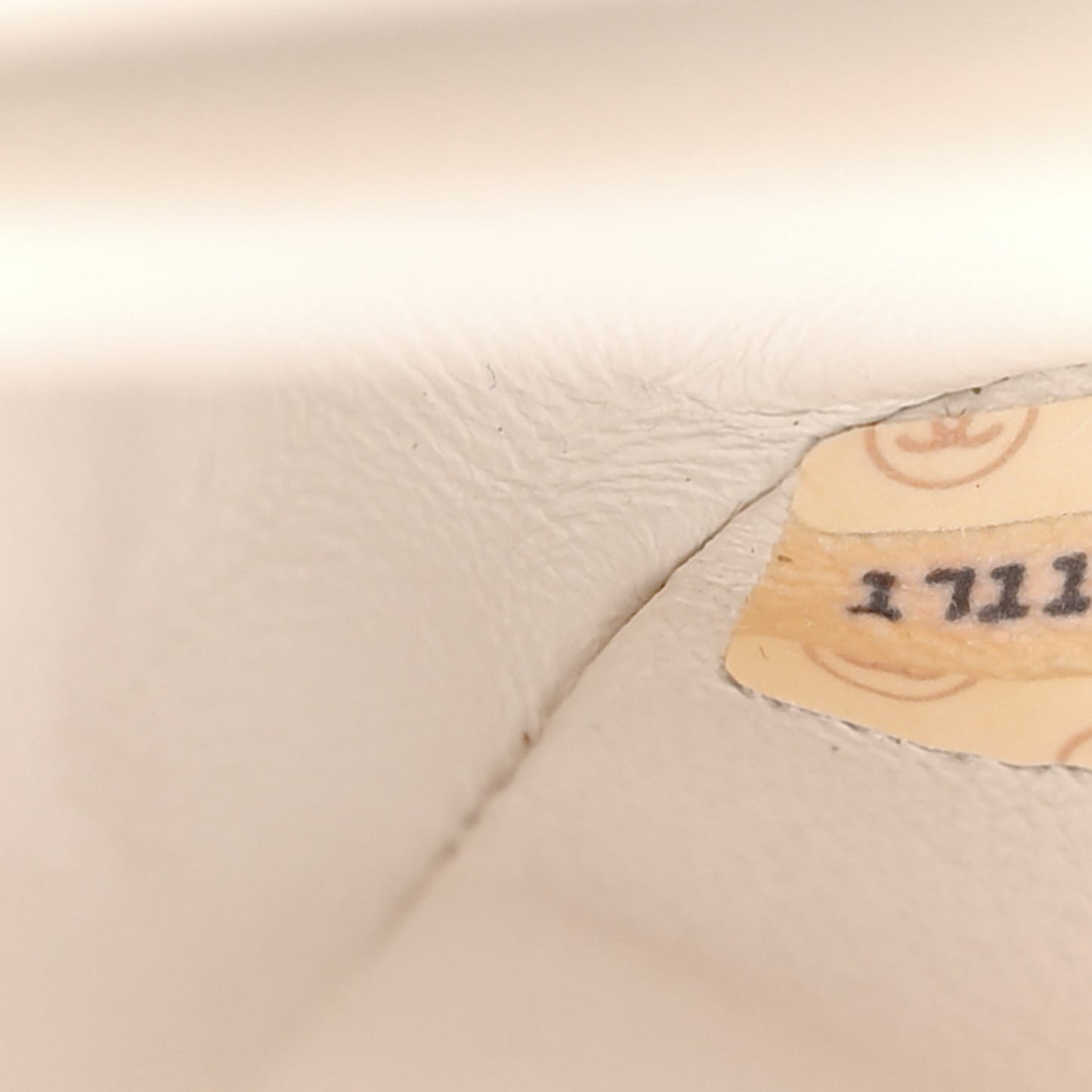 Lambskin Quilted Medium Double Flap White