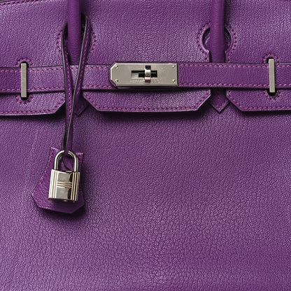 Hermes Chevre Mysore Birkin 30 Violet 8 of 15